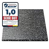 Floordirekt Premium Antivibrationsmatte 60x60cm - Made in Germany - für Waschmaschine Trockner etc....